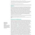 Diabetes Mellitus Efficacy of Stem Cell Application in Diabetes Mellitus: Promising Future Therapy for Diabetes and Its Complications