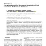 MSC for Glaucoma Paper Therapeutic Potential of Mesenchymal Stem Cells and Their Secretome in the Treatment of Glaucoma